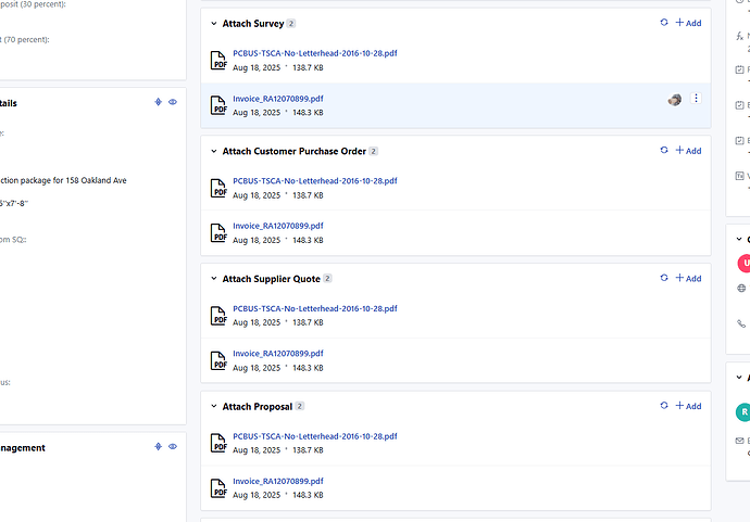 salesmate attachments